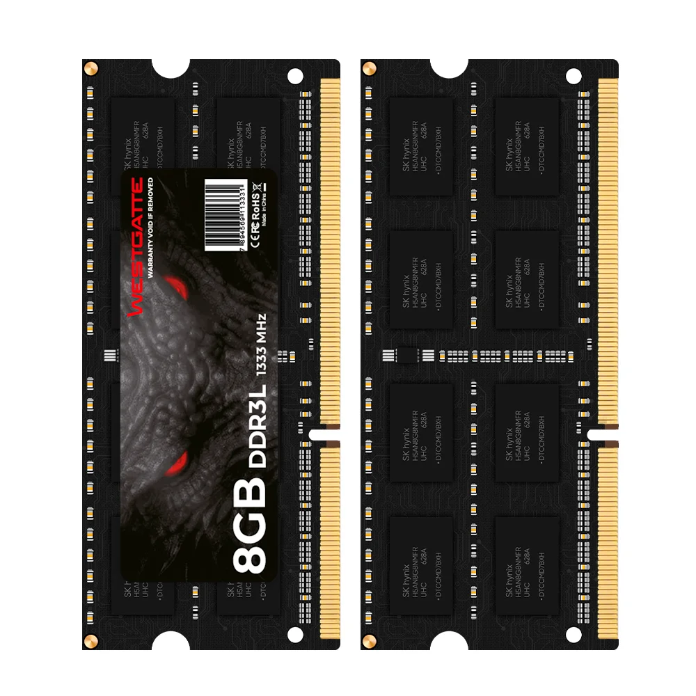 Memoria Ram Notebook Westgatte, 8GB, 1333Mhz, DDR3
