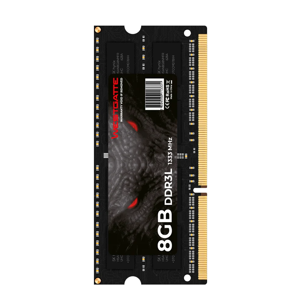 Memoria Ram Notebook Westgatte, 8GB, 1333Mhz, DDR3