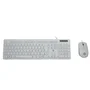Kit Teclado E Mouse Brazilpc Com Fio Branco
