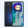 Smartphone Samsung Galaxy M55 5G, 8GB RAM, SSD 256GB, Câmera Tripla 50MP, Tela 6.7", Azul Escuro