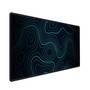 Mouse Pad Gamer Speed Extra Grande Desk Pad Profissional Premium Com Borda Costurada 60x30 - Geológico Azul