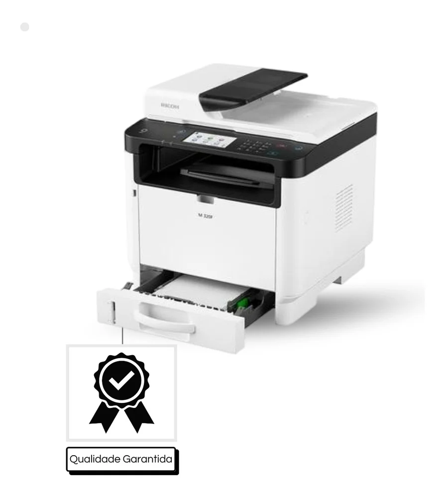 Multifuncional Ricoh M 320f Monocromática Laser