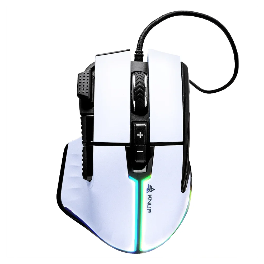 Mouse Gamer Knup Anúbis LED RGB KpMu014 KaBuM