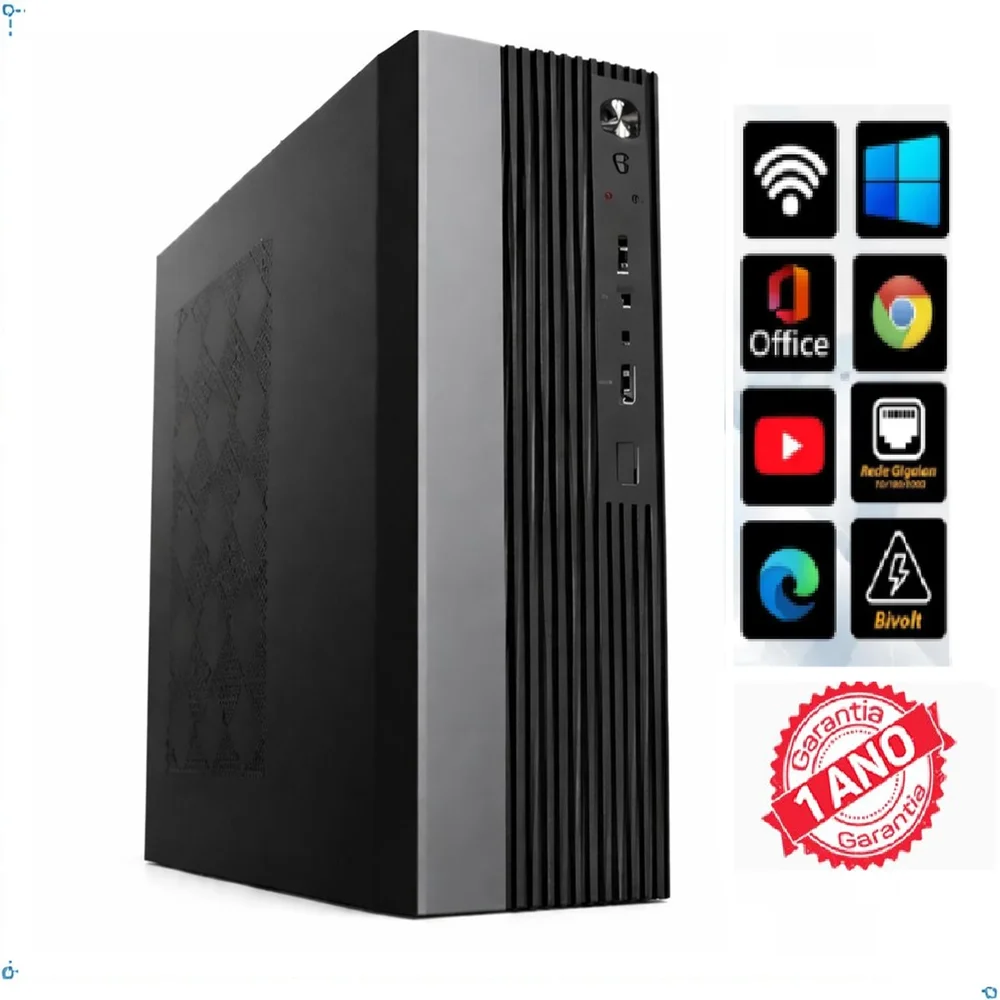 Mini PC Cpu Desktop, Intel Core I5 4570, 16GB RAM, SSD 480GB, Windows 11 em Campinas - foto 2