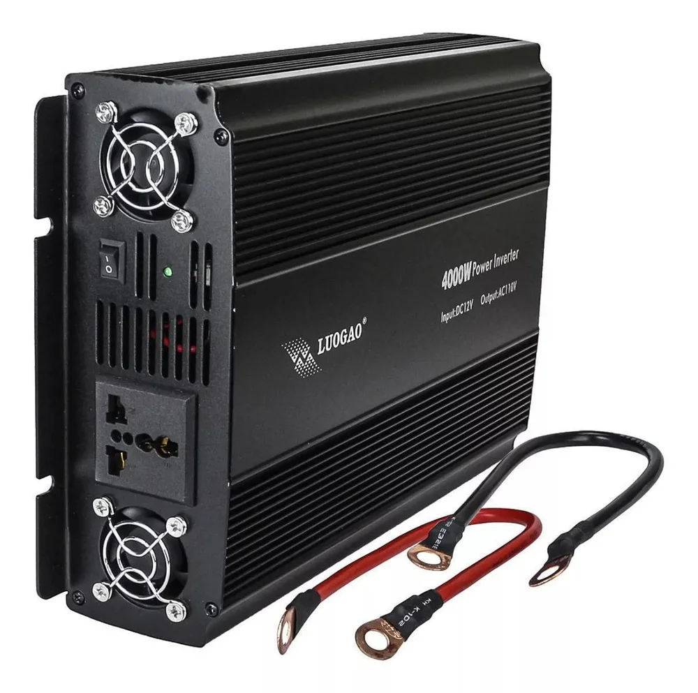 Inversor De Energia 4000w 12v Para 220v Geladeira Ferramenta