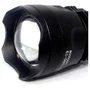 Kit Lanterna Led Tática Xml T9 Preta + Carregador E Baterias