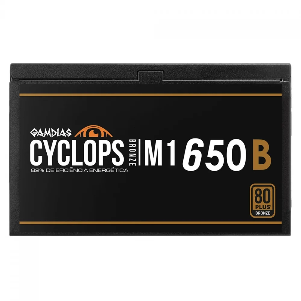 Fonte De Alimentação Gamdias Cyclops M1 650w 80plus Fonte De Alimentação Gamdias Cyclops M1 650w 80plus