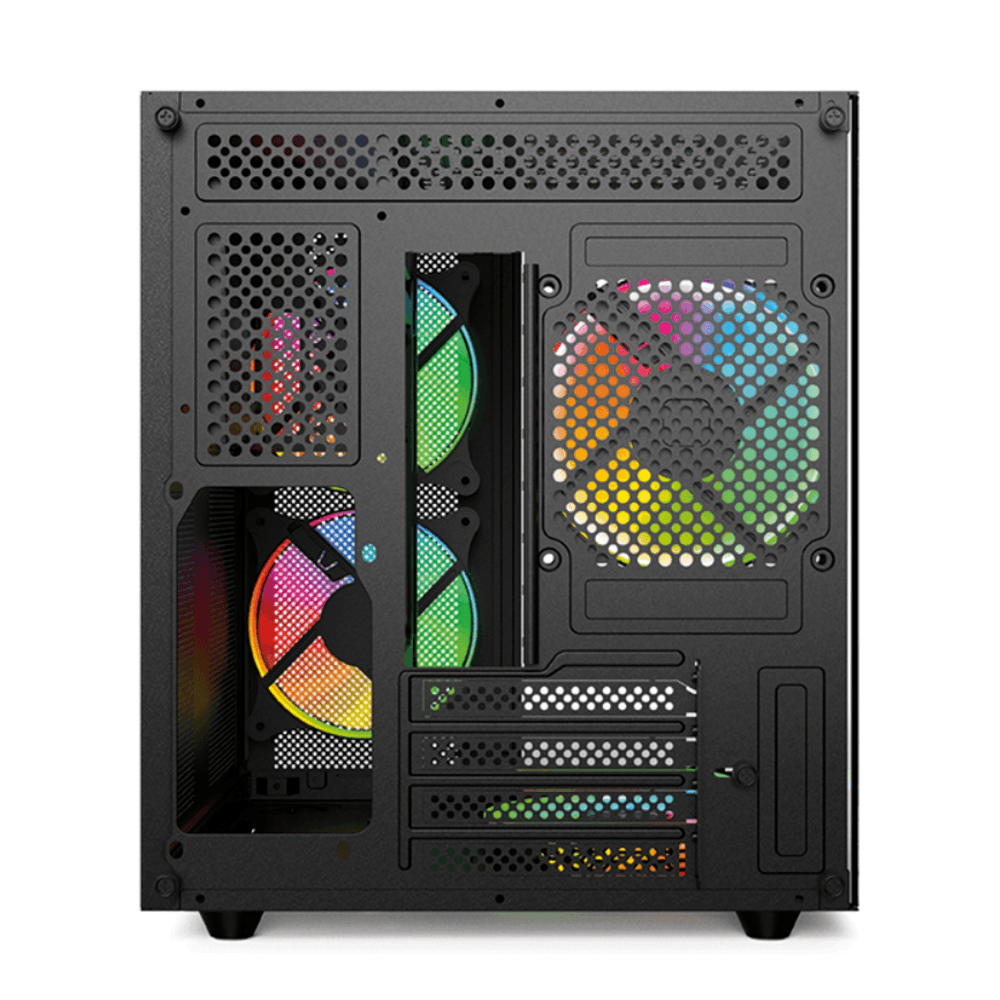 Gabinete Gamer Mizu 3.0 Evolut Eg-819 Cor Preto (sem Fans) Gabinete Gamer Mizu 3.0 Evolut Eg-819 Cor Preto (sem Fans)