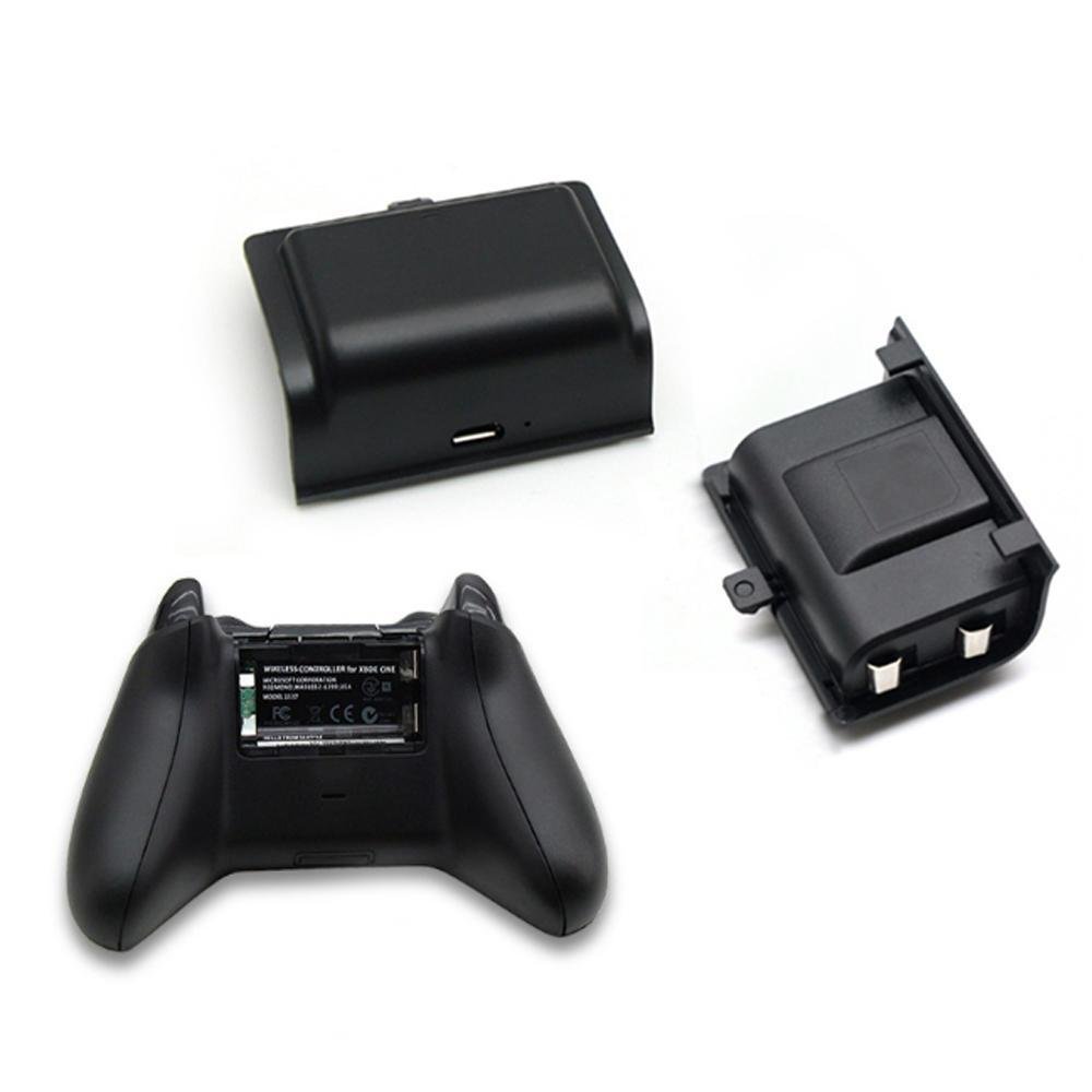 Kit 2 Baterias Recarregáveis Preta + Cabo Usb Carregador Compatível Controle Wireless De XBOX One (s)/x Kit 2 Baterias Recarregáveis Preta + Cabo Usb Carregador Compatível Controle Wireless De XBOX One (s)/x