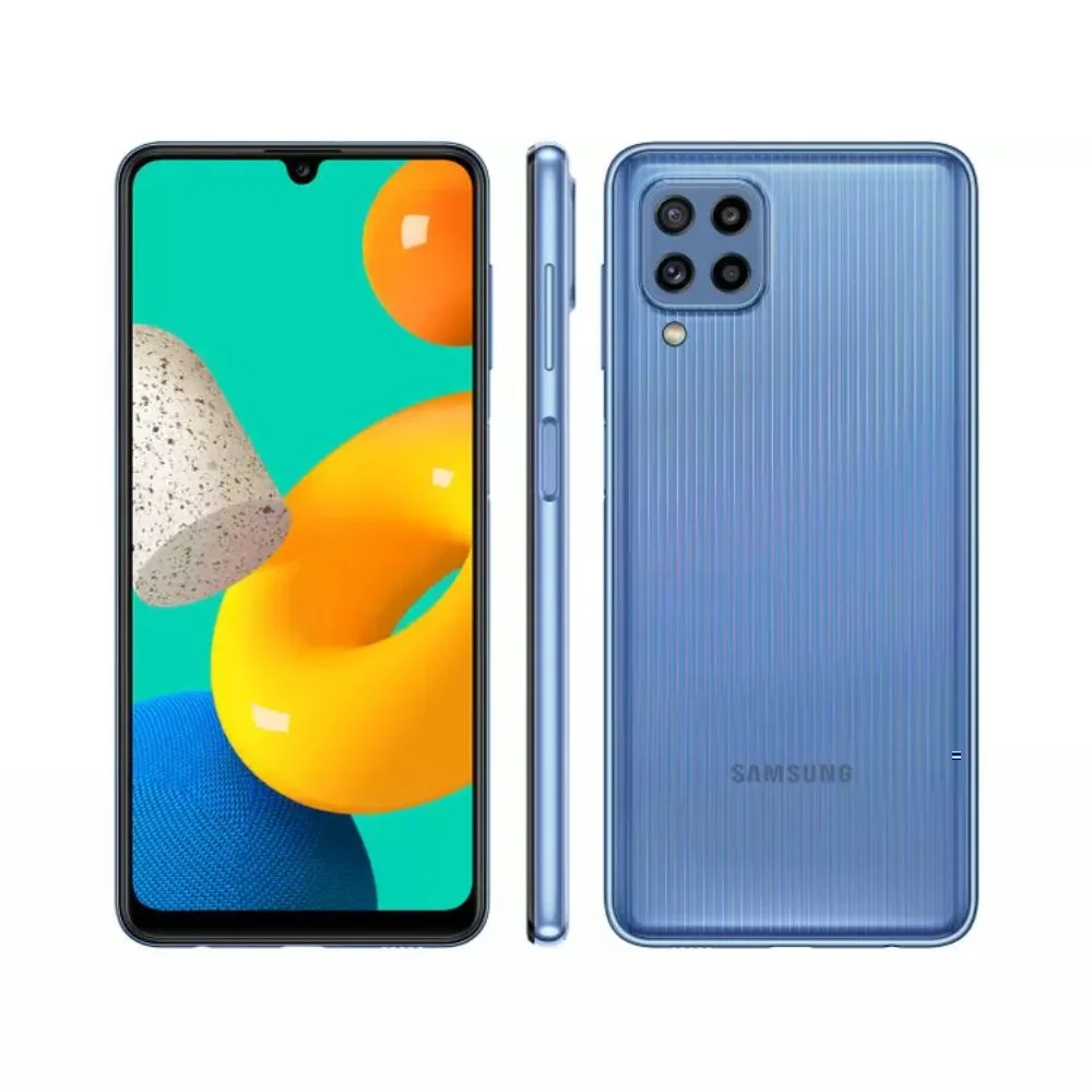 Usado - Smartphone Samsung Galaxy M23, 6GB RAM, 128GB, Azul - Bom