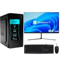 Computador PC Completo Efacini, Intel Core I5, 16gb, WINDOWS 11 Pro, Monitor 24 ", SSD Nvme - 512gb