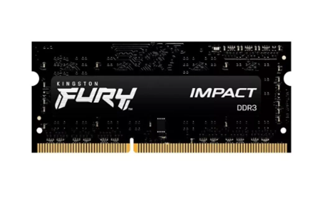 Memória Ram Para Notebook Gamer Kingston Fury Impact, 4GB, 1600MHz, DDR3 Memória Ram Para Notebook Gamer Kingston Fury Impact, 4GB, 1600MHz, DDR3