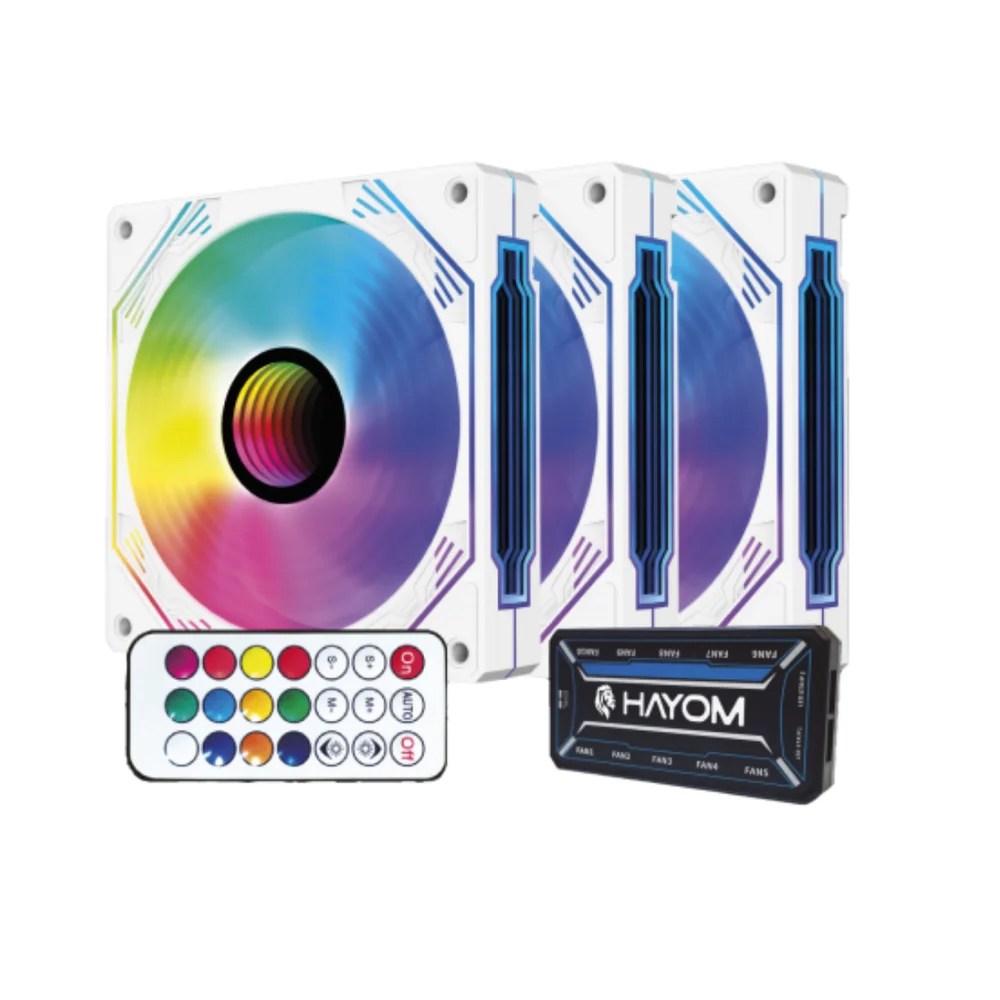 Kit 3 Fan Coolers RGB 12cm – Fc1309 Kit 3 Fan Coolers RGB 12cm – Fc1309