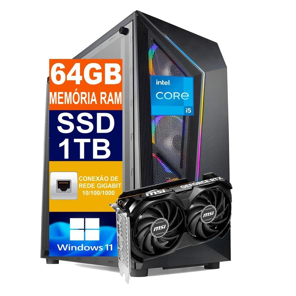 Windowsデスクトップ THIRDWAVE MagnateIM Core i5 1TB SSD Computador Tech Power Intel Core I5 13600kf KaBuM