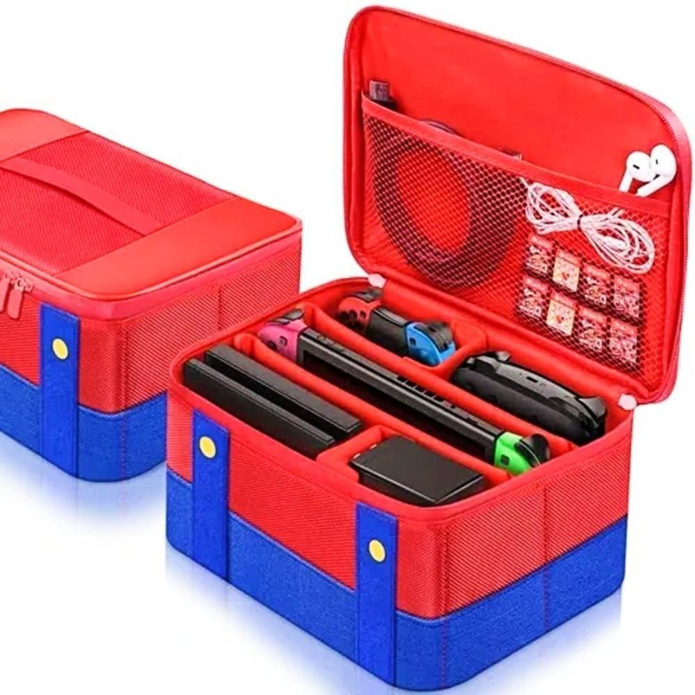 Bolsa De Transporte Para Nintendo Switch Case Maleta Top - Vermelho