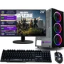 PC GAMER DreamComputers COMPLETO INTEL CORE i5, 16GB RAM, GEFORCE/RADEON 4GB, SSD 256GB, MONITOR 20"