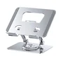 Suporte De Mesa Giratório 360° De Alumínio Para Tablet E Ipad