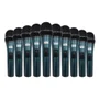 Kit 10 Microfones Dinâmico Com Fio Tk 51c Onyx