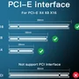 placa adaptadora nvme m.2 pci-express ssd fenvi