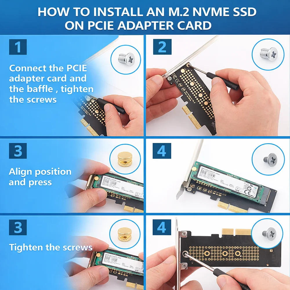placa adaptadora nvme m.2 pci-express ssd fenvi placa adaptadora nvme m.2 pci-express ssd fenvi