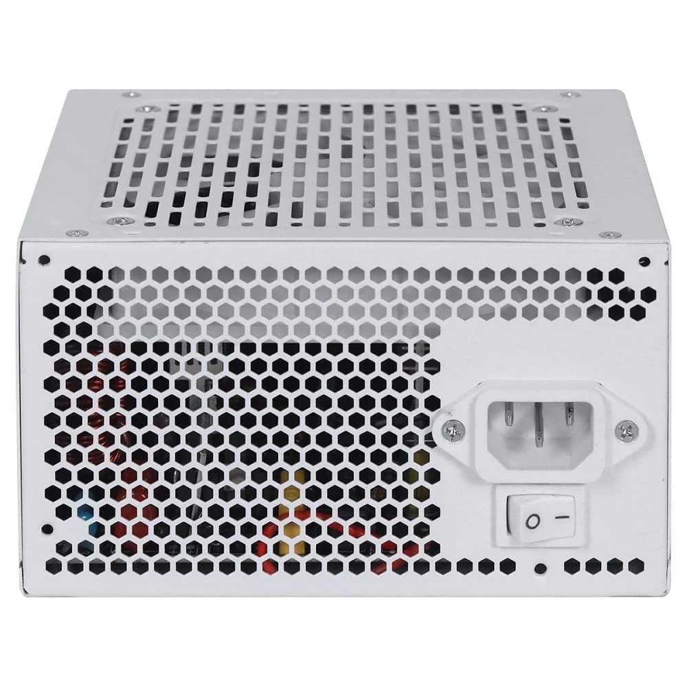 Fonte De Alimentação Gamer PCyes Shocker Full Modular 500w 80 Plus White - White Ghost Fonte De Alimentação Gamer PCyes Shocker Full Modular 500w 80 Plus White - White Ghost