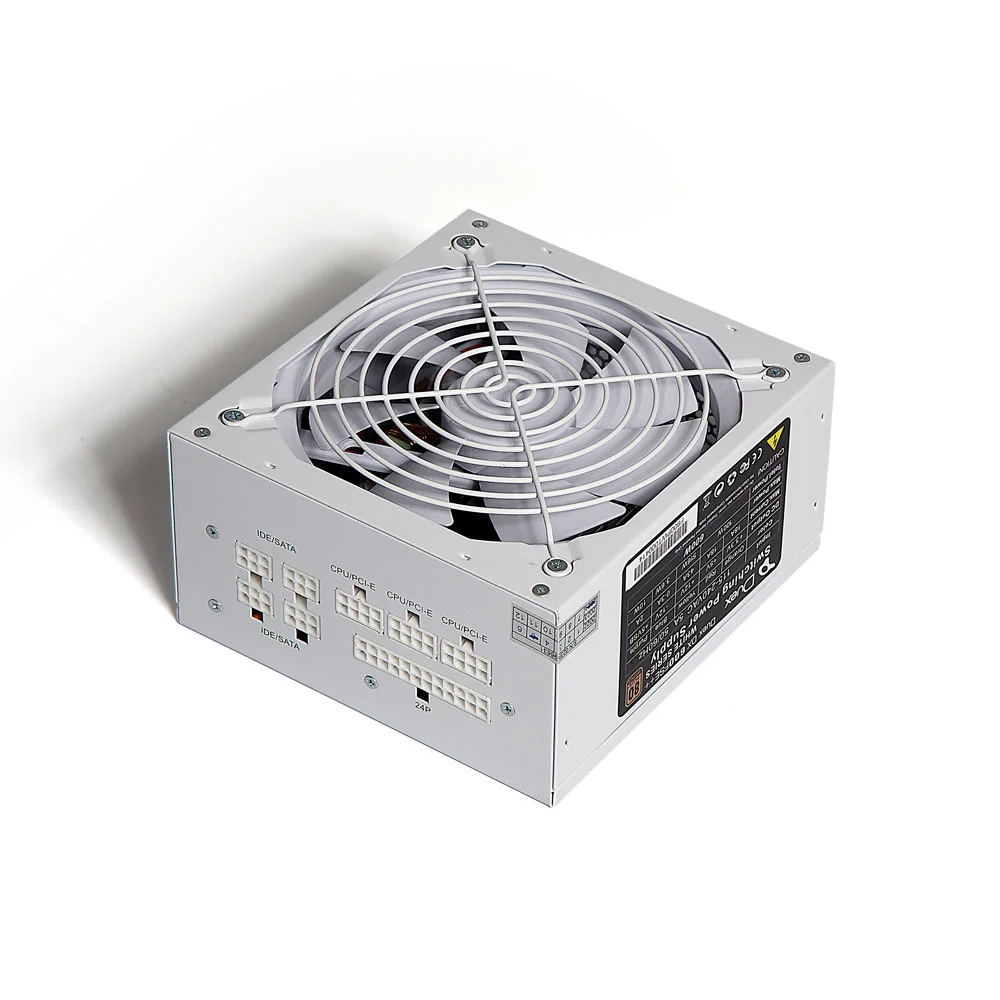 Fonte Duex Dx-600fse++ White Series 600w 80 Plus Bronze Pfc Ativo Full Modular C/ Cabo Branca Fonte Duex Dx-600fse++ White Series 600w 80 Plus Bronze Pfc Ativo Full Modular C/ Cabo Branca