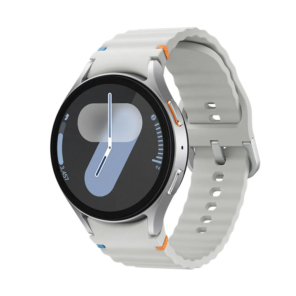 Samsung Galaxy Watch7 Smartwatch 44mm Bluetooth, Galaxy Ai, Tela Em Cristal De Safira Prata Samsung Galaxy Watch7 Smartwatch 44mm Bluetooth, Galaxy Ai, Tela Em Cristal De Safira Prata