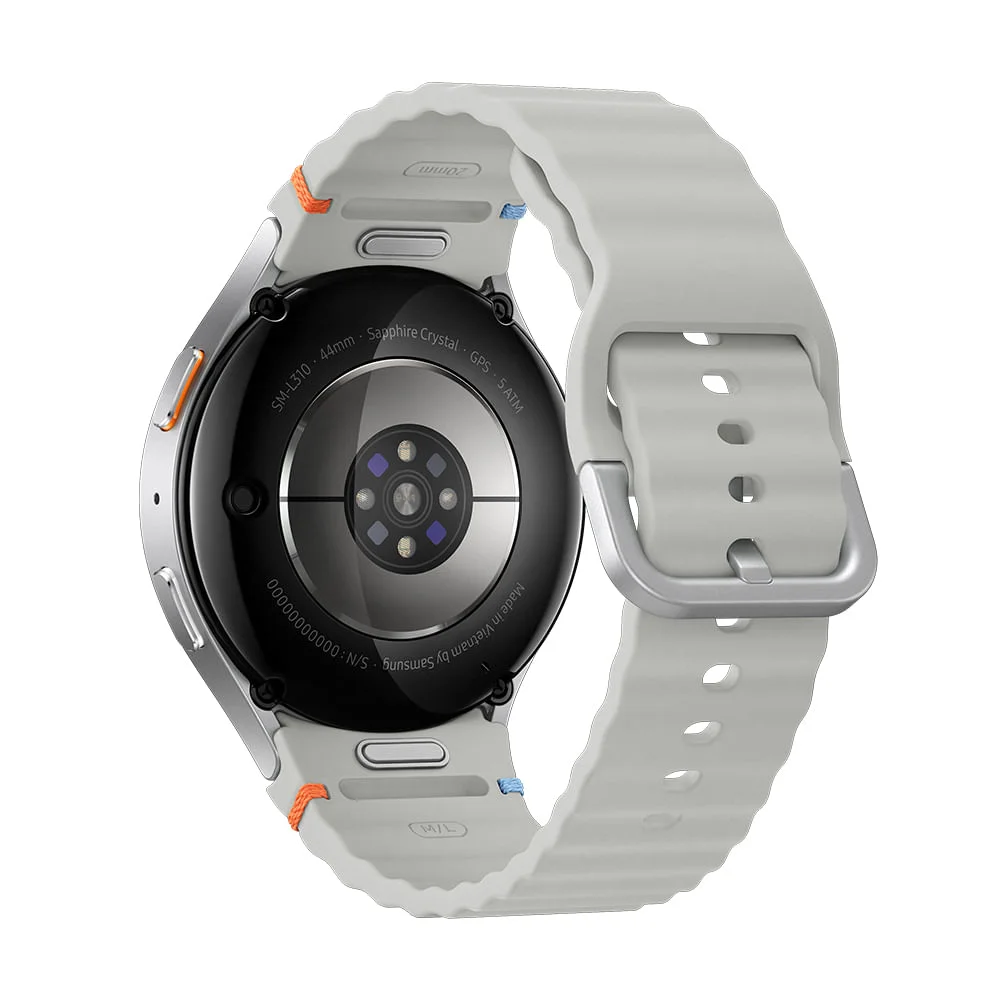 Samsung Galaxy Watch7 Smartwatch 44mm Bluetooth, Galaxy Ai, Tela Em Cristal De Safira Prata Samsung Galaxy Watch7 Smartwatch 44mm Bluetooth, Galaxy Ai, Tela Em Cristal De Safira Prata