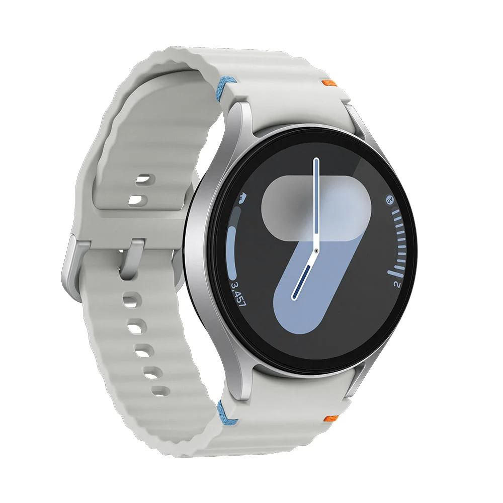 Samsung Galaxy Watch7 Smartwatch 44mm Bluetooth, Galaxy Ai, Tela Em Cristal De Safira Prata Samsung Galaxy Watch7 Smartwatch 44mm Bluetooth, Galaxy Ai, Tela Em Cristal De Safira Prata