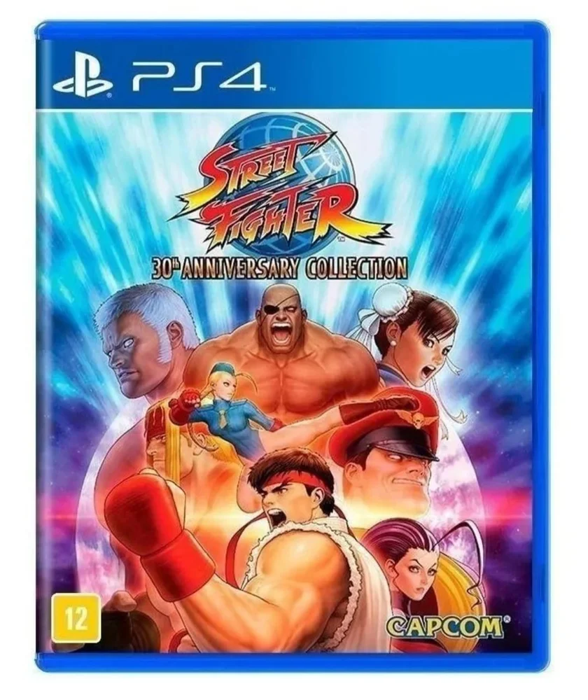 Jogo Street Fighter 30th Anniversary Collection Ps4 Europeu Jogo Street Fighter 30th Anniversary Collection Ps4 Europeu