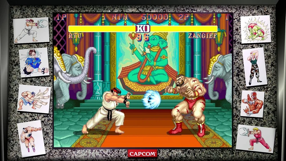 Jogo Street Fighter 30th Anniversary Collection Ps4 Europeu Jogo Street Fighter 30th Anniversary Collection Ps4 Europeu