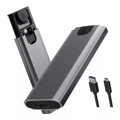 Case Para SSD M.2 Externo Tipo C/usb 3.0 Para Nvme F3 Cs-adpm-ngff/NVME