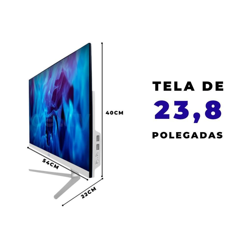Computador All In One PC Tela 23,8’’ Intel I5 512gb Full Hd em Campinas - foto 3
