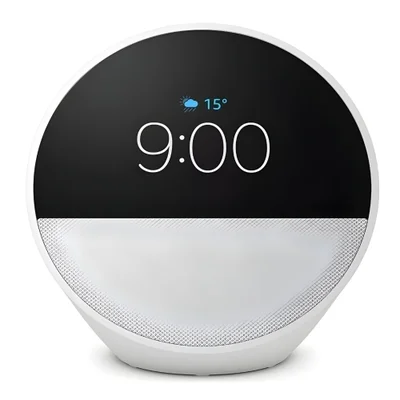 Echo Spot スマートスピーカー ホワイト KaBuM Aperte o K e evolua em Tecnologia e Games