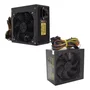 Fonte Atx 500w Para Computador 12v Bivolt Preto Sem Cabo
