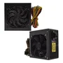 Fonte Atx 500w Para Computador 12v Bivolt Preto Sem Cabo