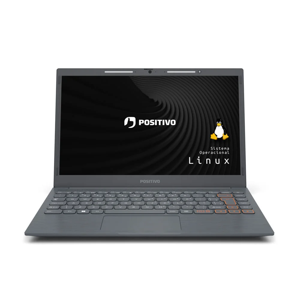 Notebook Positivo Vision C14 Intel® Celeron® Linux 8GB Ram 256gb Emmc 14.1” LED Hd Lumina Bar - Cinza Notebook Positivo Vision C14 Intel® Celeron® Linux 8GB Ram 256gb Emmc 14.1” LED Hd Lumina Bar - Cinza