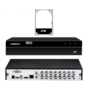 Dvr 16 Canais Gravador Digital De Video Mhdx 1216 Intelbras 127/220+hd 4TB