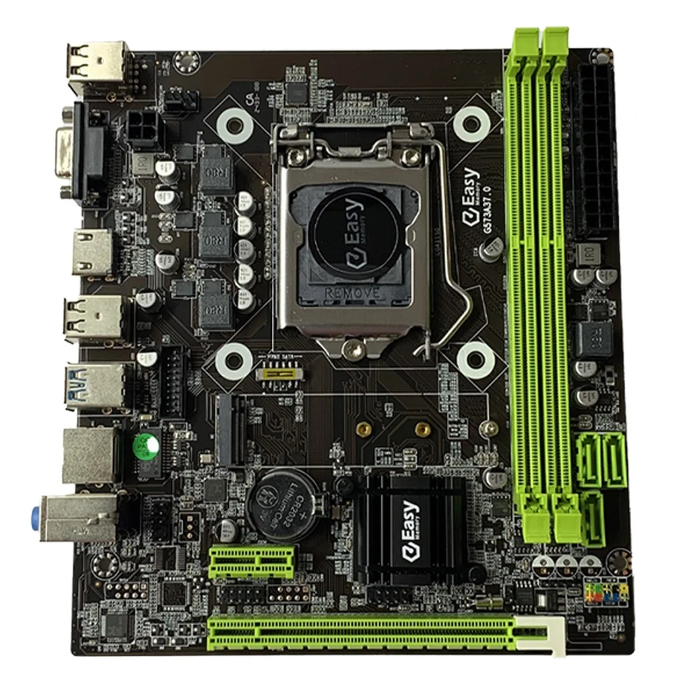 Placa Mãe Easy H110 Intel LGA 1151 Para Intel de 6º, 7º, 8º E 9º Geração, DDR4 Placa Mãe Easy H110 Intel LGA 1151 Para Intel de 6º, 7º, 8º E 9º Geração, DDR4