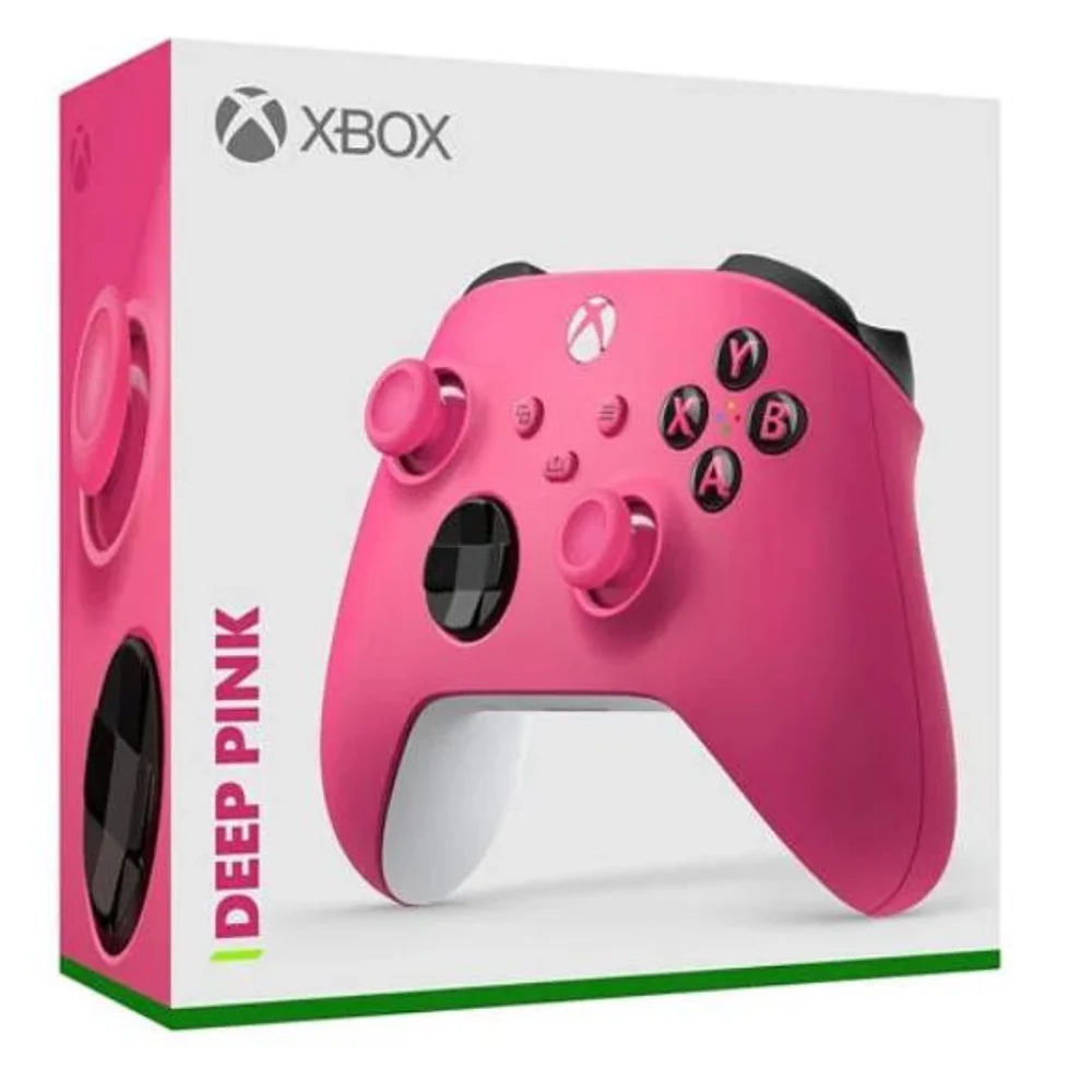 Controle Joystick Sem Fio Microsoft XBOX Wireless Series X|s Deep Pink