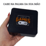 Game Console Retro Super 3d Games Com 130 Mil Jogos Classicos Com 2 Controles
