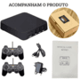 Game Console Retro Super 3d Games Com 130 Mil Jogos Classicos Com 2 Controles
