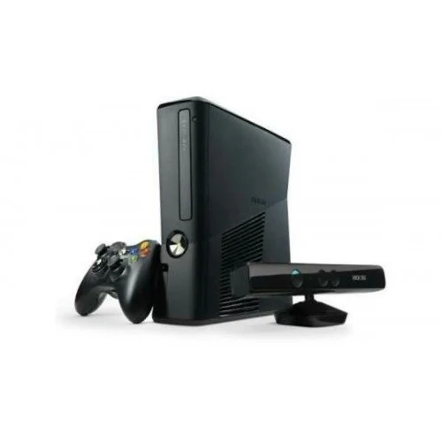 XBOX 360 Slim Kinect Standard Preto XBOX 360 Slim Kinect Standard Preto