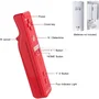 Controle Wii Remote Motion Plus Nintendo Wii Vermelho Wii U