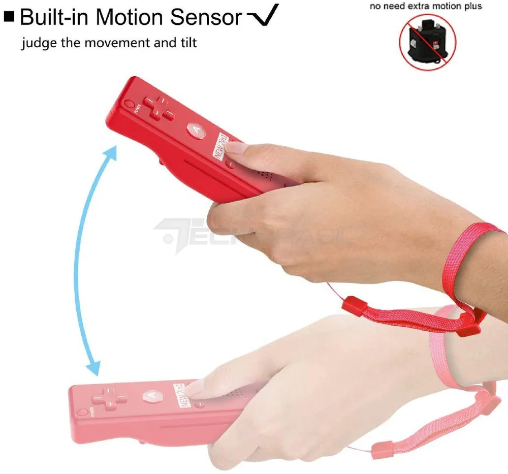 Controle Wii Remote Motion Plus Nintendo Wii Vermelho Wii U Controle Wii Remote Motion Plus Nintendo Wii Vermelho Wii U