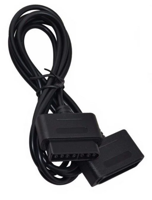 Cabo Extensor Para Controle De Super Nintendo Snes - 1,80m Cabo Extensor Para Controle De Super Nintendo Snes - 1,80m