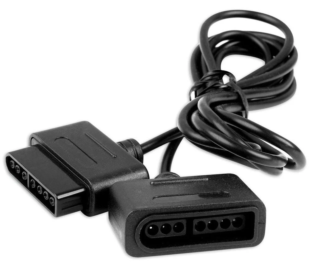 Cabo Extensor Para Controle De Super Nintendo Snes - 1,80m Cabo Extensor Para Controle De Super Nintendo Snes - 1,80m