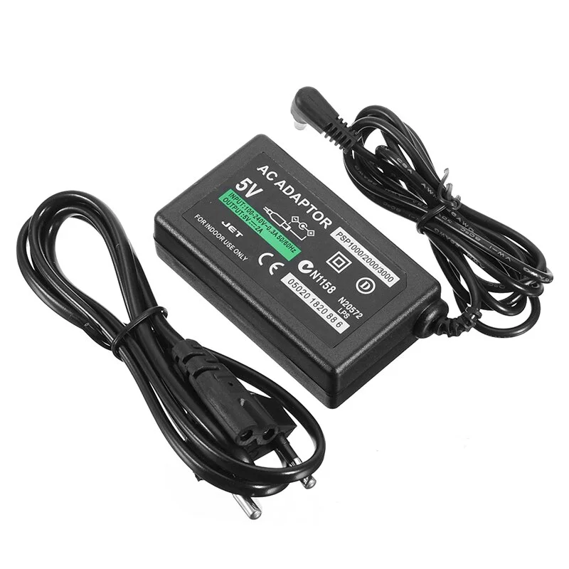 Carregador Adaptador Bivolt Para Psp Fat Slim 1000 2000 3000 Carregador Adaptador Bivolt Para Psp Fat Slim 1000 2000 3000