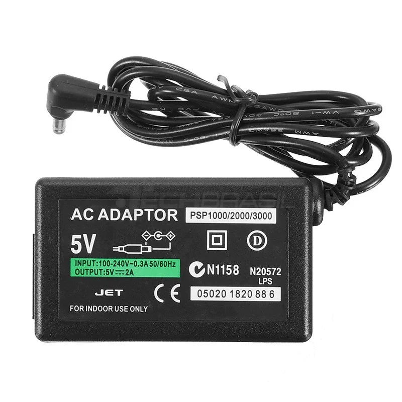 Carregador Adaptador Bivolt Para Psp Fat Slim 1000 2000 3000 Carregador Adaptador Bivolt Para Psp Fat Slim 1000 2000 3000