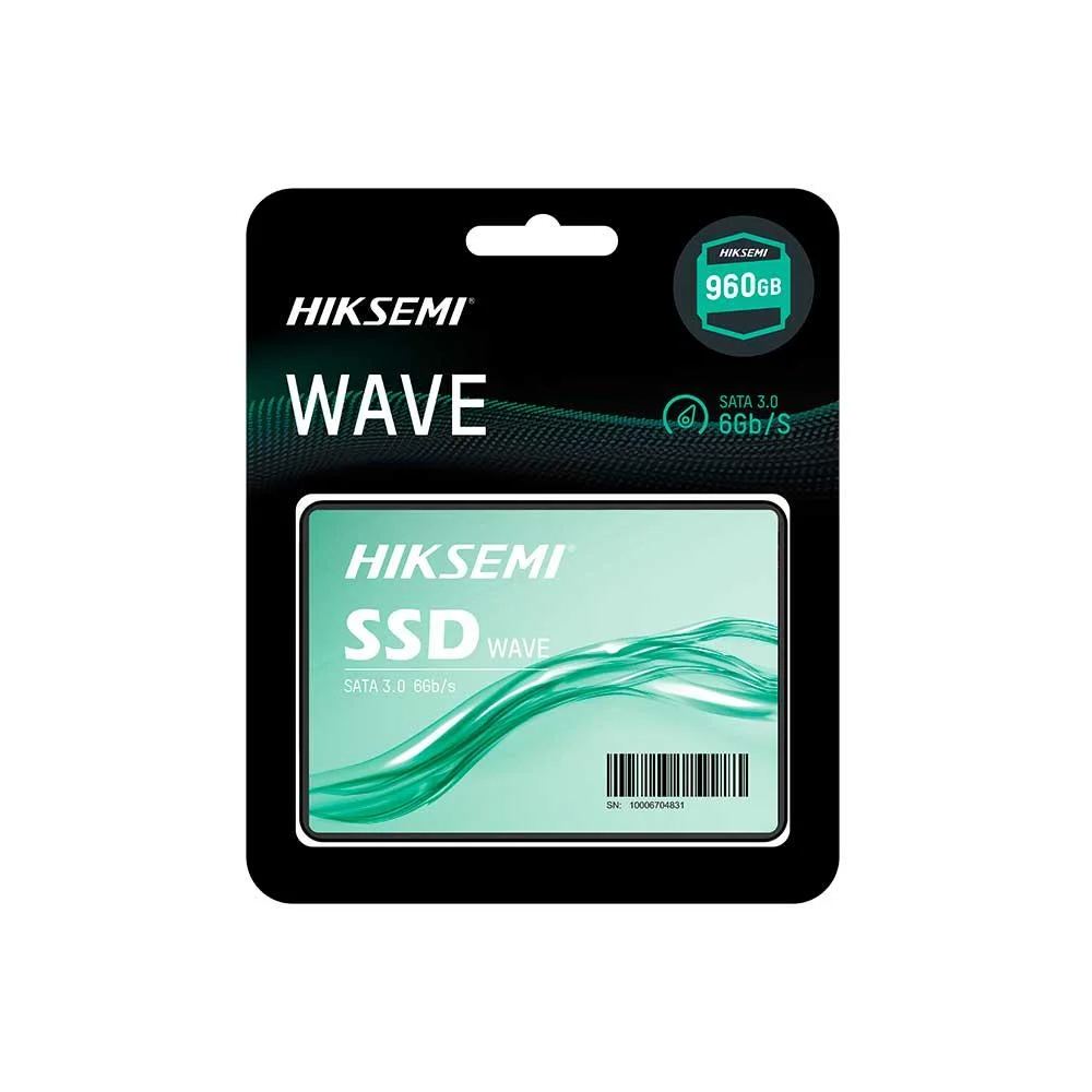 SSD Hiksemi Wave, 960gb, 2.5", Sata 3.0 6gb/s - Hs-ssd-wave(s)/960g SSD Hiksemi Wave, 960gb, 2.5", Sata 3.0 6gb/s - Hs-ssd-wave(s)/960g